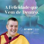 O Centro Budista Kadampa Mahabodhi convida para a palestra “A Felicidade que vem de Dentro”